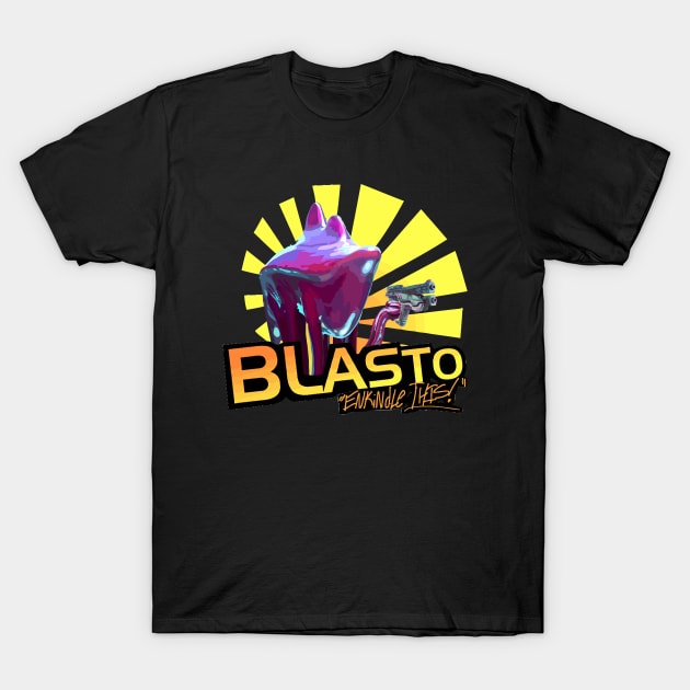 Mass Effect - Blasto T-Shirt by Loweryo Judew